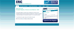 Desktop Screenshot of eric.esicm.org